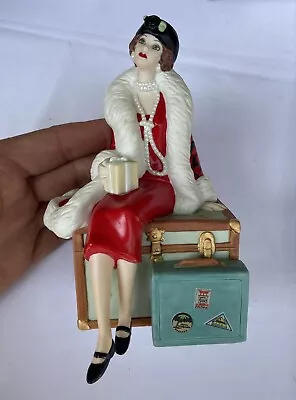 Holiday Voyage Barbie Limited Edition Porcelain Figurine 1998 Hallmark NIB • $47.99