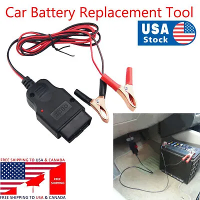 1x Car OBD2 Computer ECU Memory Saver Replace Battery Safe Emergency Resume *m1s • $9.99