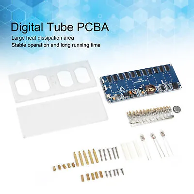 £26.70 • Buy Digital Tube PCBA Electronic Clocks Kit Nixie Tube Clock Kit W/LED Circuit Board