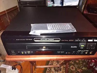 Pioneer CLD-D605 CD CDV LD Laserdisc Player Karaoke Works W/ Remote  • £272.47