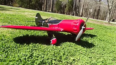 Rc Airplanes BNF Mini Gee Bee Senior Sportster Rare Factory Ultracote And Balsa  • $422.99