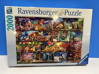 Ravensburger WORLD OF BOOKS Aimee Stewart 2000 Piece Jigsaw Puzzle #166855 • $20