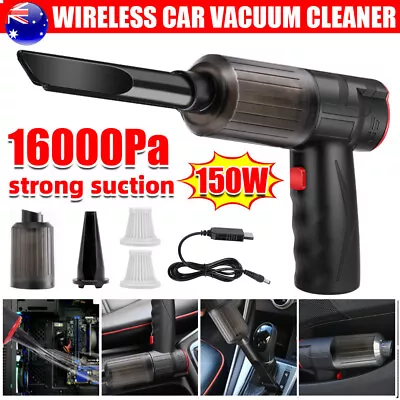 42000RPM Car Vacuum Cleaner Cordless Handheld Mini Portable Auto Wireless Duster • $20.75