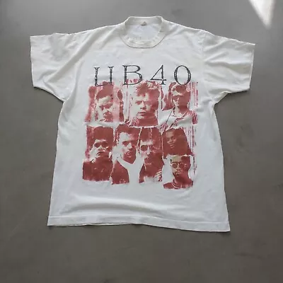 UB40 Vintage Tshirt Tee M/L 1988/89 World Tour Music Merch • £49.99