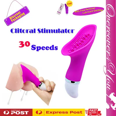 Clitoris Sucking Vibrator Oral Clitoral Clit Stimulator Sucker Woman Sex Toys • $26.88