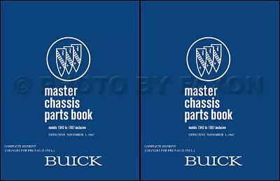 Buick Mechanical Parts Book 1967 1966 1965 1964 1963 1962 1961 Chassis Catalog • $79