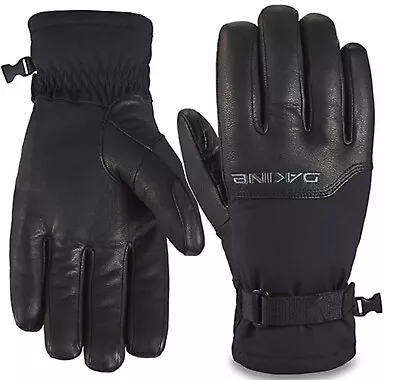 DAKINE Tacoma Winter Snow Gloves-XL- NEW-Black Lightweight Leather Ski/Snowboard • $29.99