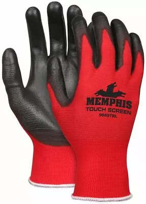 MCR Safety 9669TRS  Memphis  Gloves 15 Ga Copper/Nylon Shell PU Dip MD 12pk • $29.14