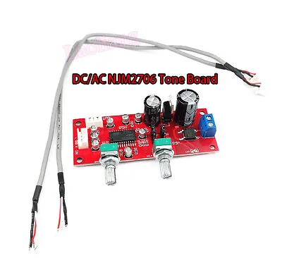 NJM2706 Volume Control Tone Board With Dynamic Bass + 3D Surround Sound Adjust • $8.60