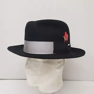Vintage Monaro Fine Felts Men's Fedora Hat Size M/L • $29.99