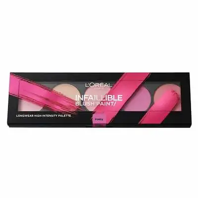 L'Oreal Infallible Blush Paint Blusher Palette - Pinks • £6.99