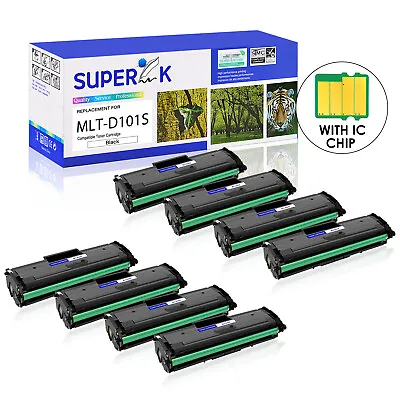 8PK MLT-D101S 101S Toner Cartridge For Samsung SCX-3405 SCX-3406W SCX-3406HW • $77.93