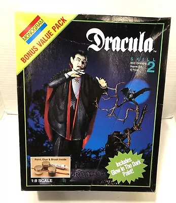 Monogram Dracula Vampire Monster Model Figure Kit Boxed 1/8 • $39.99