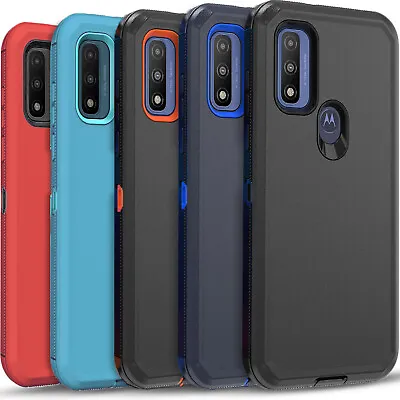 For Motorola Moto G Power 2022/Pure Case Phone Shockproof Cover + Tempered Glass • $9.99