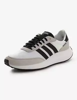 Adidas - Mens Winter Casual Shoes - Sneakers - White Runners - Run 70'S Lace Up • $98.45