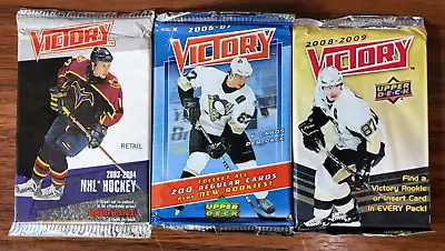 2003-4 2006-7 2008-9 Upper Deck Victory Hockey 3 Factory Pack Special • $10.74