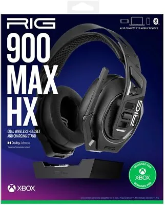 RIG 900 Max HX Dual Wireless Gaming Headset For Xbox PS5 PS4 Switch PC - VG • $15.50