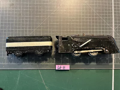 Marx Train Commodore Vanderbilt Locomotive Windup Clockwork W/ NYC TENDER LOT H • $49.95