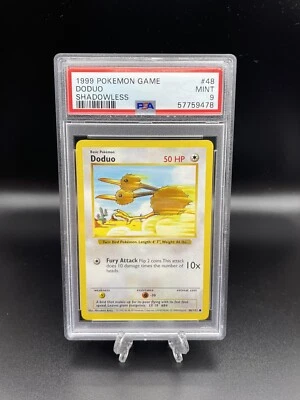 $0.99 • Buy Pokémon TCG Doduo Base Set 48/102 Regular Shadowless Common PSA 9