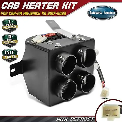 Cab Heater Kit With Defrost For Can-Am Maverick X3 2017 2018 2019 2020 2021 2022 • $246.99