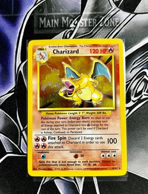 $105 • Buy Pokémon TCG Charizard Base Set 4/102 Holo Unlimited Holo Rare