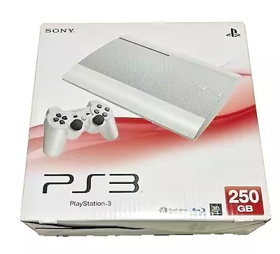 Sony PlayStation 3 PS3 Classic White CECH-4000B 250GB Game Console Region Free • $335.65
