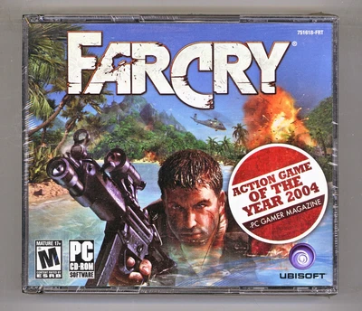 $29.95 • Buy Far Cry (Vintage PC Game Win XP)  NEW UNOPENED SEALED 5 X CD-ROM Set Jewel Case
