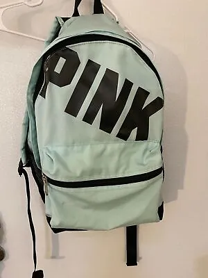 PINK Victoria Secret Backpack School Blue Green Black Full Size Pockets • $24