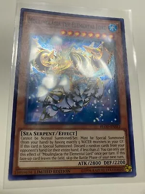 Moulinglacia The Elemental Lord Limited Edition Super Rare FLOD-ENSE2 Yu-Gi-Oh! • $5