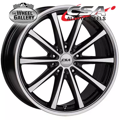 CSA Savanna 16x6.5 4/108 45P Gunmetal Black W/Machined Face Set Of Alloy Wheels • $876