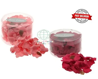 £8.59 • Buy Rose Pink Artificial Petals Table Decoration Confetti Wedding Engagement Party