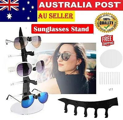 $18.99 • Buy 5 Pair Glasses Display Stand Holder Rack Show Sunglasses Counter Plastic