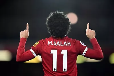 £20 • Buy Salah Liverpool Fc Football Large Wall Art Framed Canvas Picture 20x30 