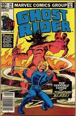 Ghost Rider #68-1982-fn/vf 7.0 Mephisto Roger Stern • $16.79