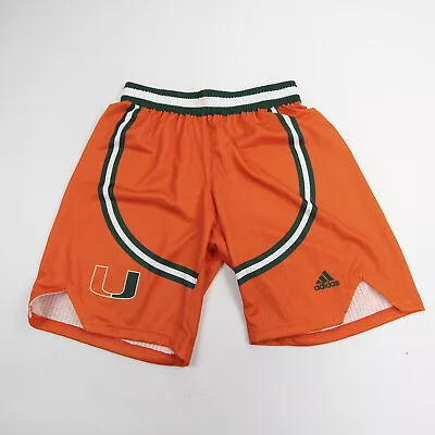 Miami Hurricanes Adidas Athletic Shorts Women's Orange/Dark Green New • $26.99