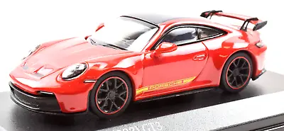 Minichamps 64 Guards Red Porsche 992 911 GT3 1:64 Scale Diecast Car 643061010 • $20.99