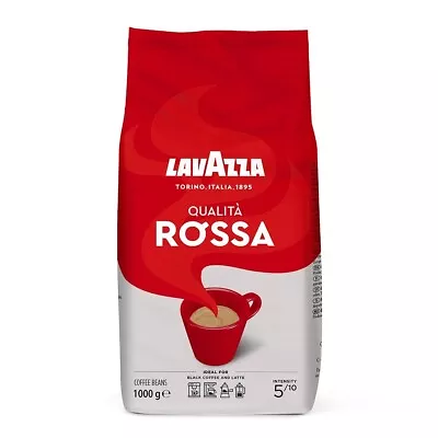 Lavazza Qualita Rossa Coffee Beans 1 Kg | Intensity 5/10 | • £11.99