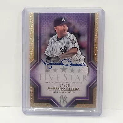 Mariano Rivera Auto 22/50 2023 Topps Five Star New York Yankees • $99.99