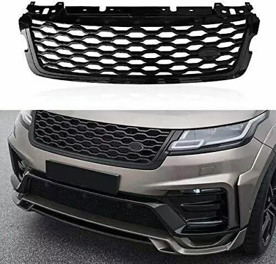 For Range Rover Velar 2018-2023 Front Upper Center Grille Mesh Gloss Black Grill • $99.99