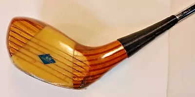 Northwestern Registered Maple Diamond Face RH Golf Driver #1 Vintage Steel Shaft • $57.50