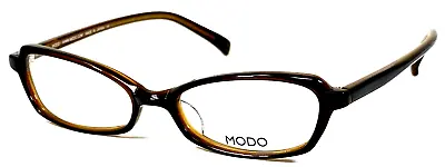 MODO MOD.797 Japan NOS Teak Dark Brown Womens Eyeglasses Frame 48-16-140 • $37.50