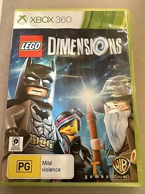 LEGO Dimensions Xbox 360 2015 Action-Adventure Warner Bros PG VGC Free Postage • $10