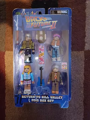 Back To The Future 2 Minimates 4 Pack & Return To Hill Valley 2015 • $35