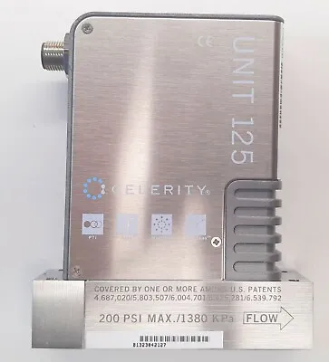 $129.99 • Buy Brooks Celerity Unit 125 Mass Flow Controller Gas N2 30000 Sccm