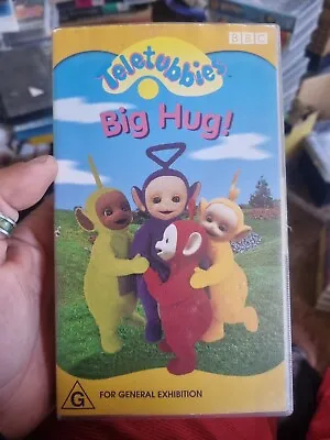 Teletubbies ~ Big Hug! ~ Rare Vhs Video - V8 • $25