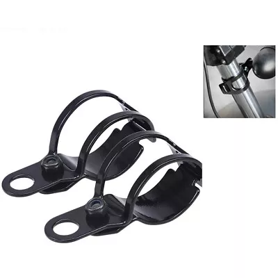 Universal Fork Clamp Turn Signal Light Mount Brackets Holder For Motorcycle Bike • $9.98