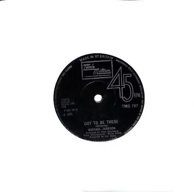 Michael Jackson Got To Be There UK 7  Vinyl Record 1972 TMG797 Tamla Motown EX • £4.73