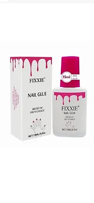 Fixxie EXTRA STRONG 15ml  Professional False Nail Glue UK   🇬🇧 • £4.95