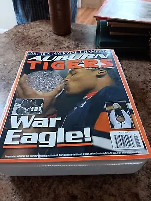 Auburn Tigers 2011 National Championship Collector Edition Cam Newton War Eagle • $15