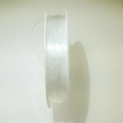 £2.30 • Buy Elastic Stretchy Beading Thread Cord Bracelet For Jewellery Clear 0.8mm X 10m